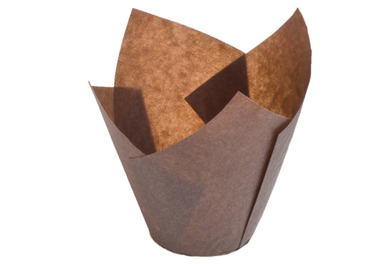 Tulpen-Papierbackform, Ø 5 cm. Ein Produkt der Agrano AG