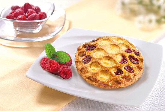 Panier framboise et fromage blanc. Un produit de Agrano SA