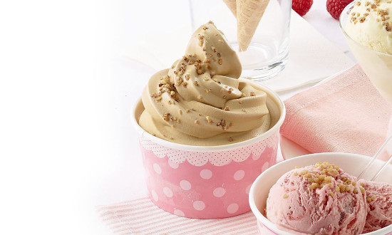Mix soft ice moka. Un produit de Agrano SA