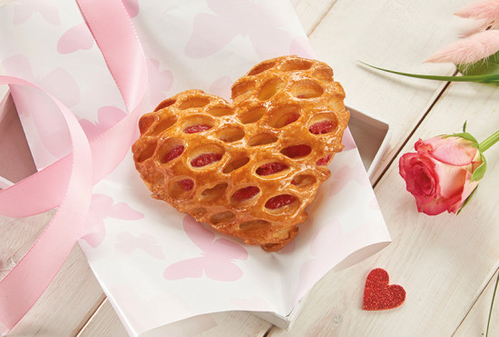 Sweet heart fraise-vanille. Un produit de Agrano SA