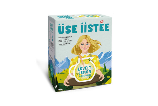 Üse Iistee Lovely Lemon. Ein Produkt der Agrano AG