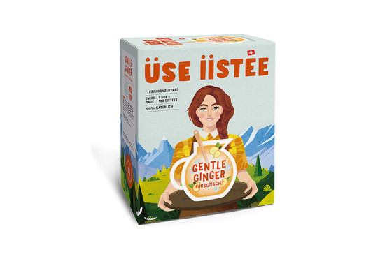 Üse Iistee Gentle Ginger. Ein Produkt der Agrano AG