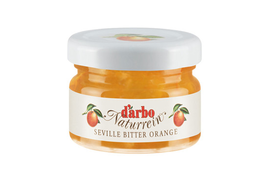 Darbo confiture orange amère mini verre. Un produit de Agrano SA