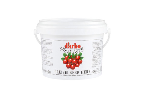 Darbo Fruchtaufstrich Preiselbeeren herb