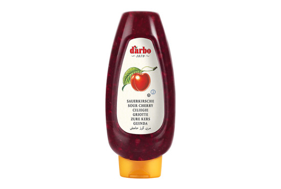 Darbo tartinade de fruits griottes tube. Un produit de Agrano SA
