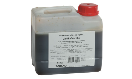 Arôme liquide vanille. Un produit de Agrano SA