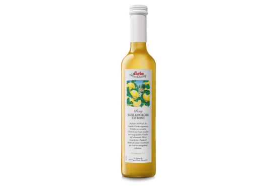 Darbo Sirup Sizilianische Zitrone. Ein Produkt der Agrano AG