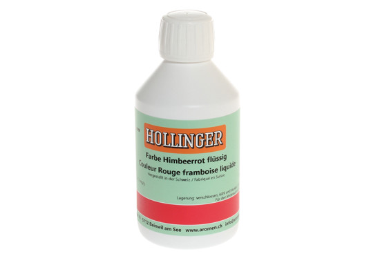 Colorant rouge framboise, liquide. Un produit de Agrano SA