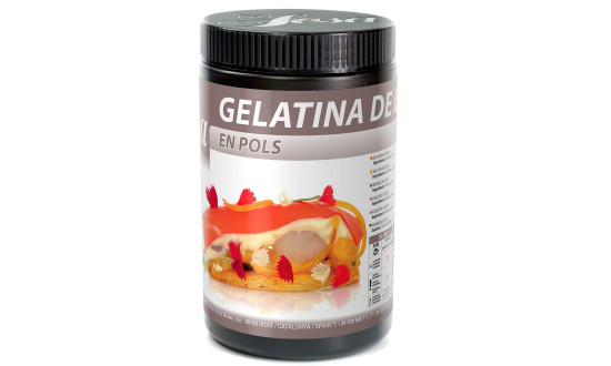 Rindergelatine (Pulver). Ein Produkt der Agrano AG