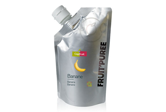 Capfruit Fruchtpüree Banane. Ein Produkt der Agrano AG