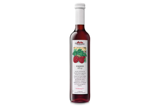 Darbo Sirup Himbeere. Ein Produkt der Agrano AG