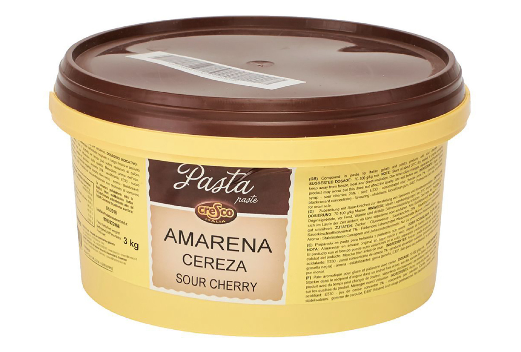 Arôme en pâte Cerises Amarena. Un produit de Agrano SA