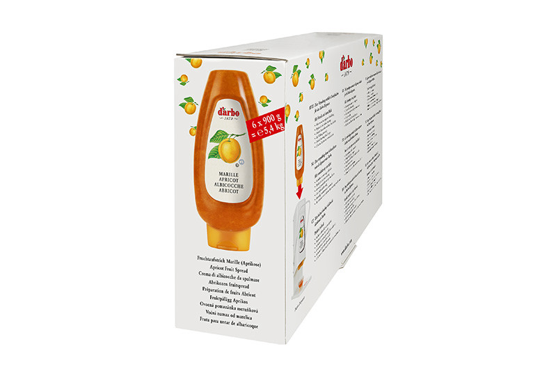 Darbo tartinade de fruits abricots tube. Un produit de Agrano SA