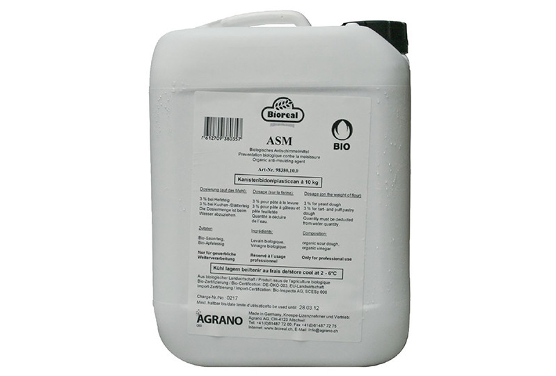 Bioreal Antischimmelmittel ASM (Knospe). Ein Produkt der Agrano AG