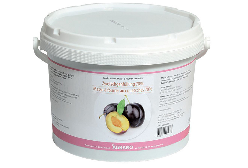 Darbo Masse à fourrer aux quetsches. Un produit de Agrano SA