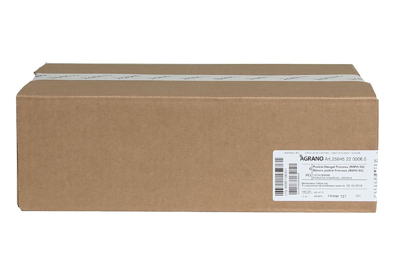 Praliné-Stängel Prinzess K (RSPO SG). Ein Produkt der Agrano AG