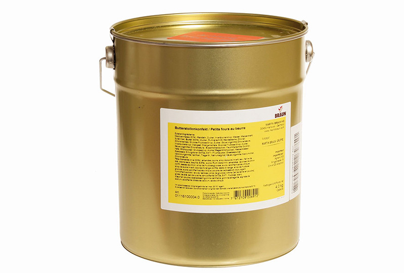 Butterstollenkonfekt. Ein Produkt der Agrano AG