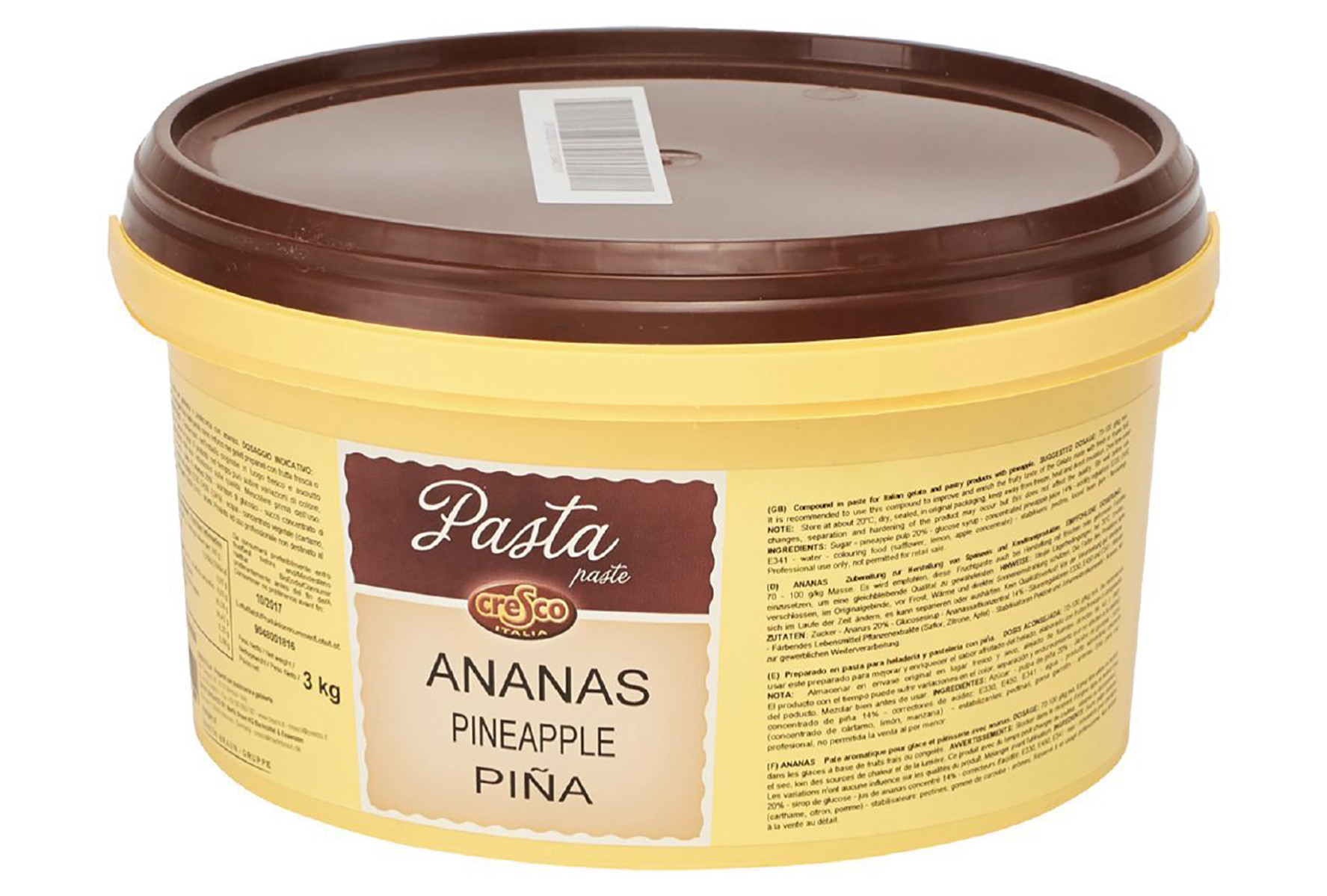 Arôme en pâte ananas. Un produit de Agrano SA