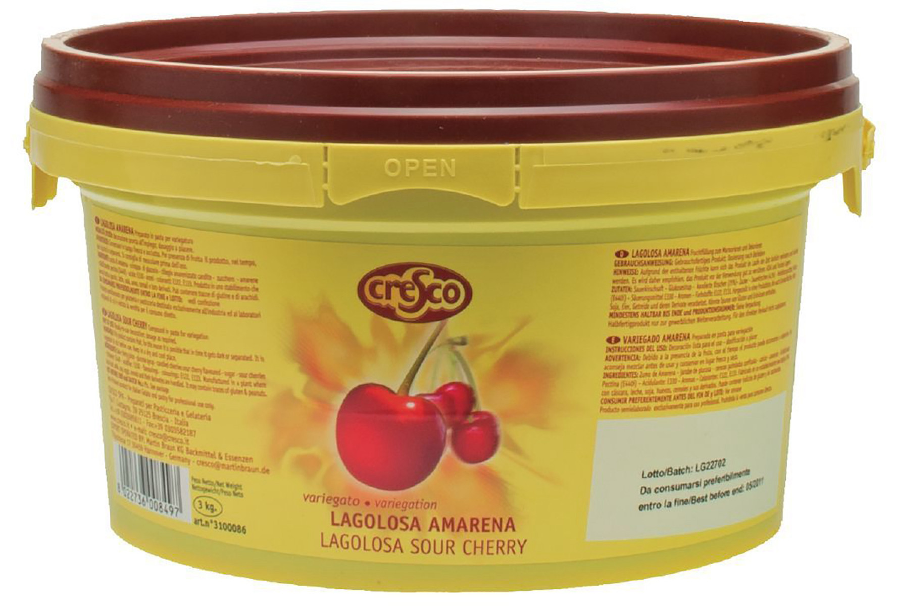 VarieGó Amarena. Ein Produkt der Agrano AG