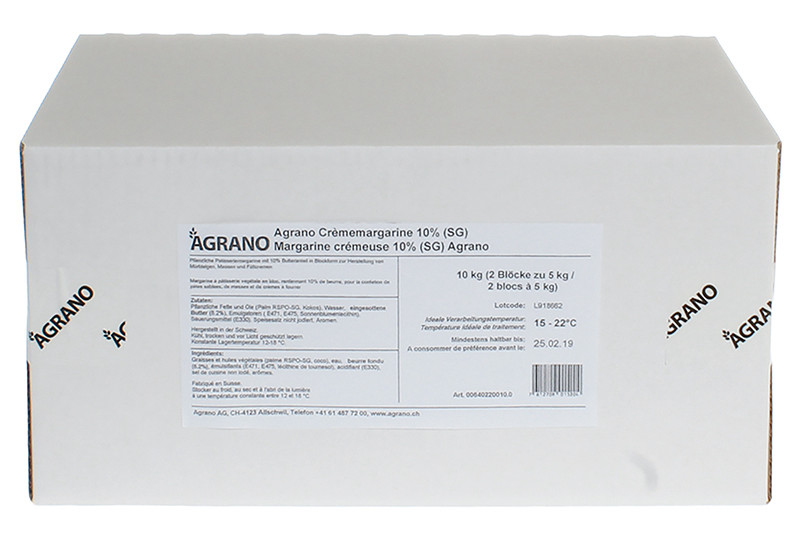 Margarine vég. universelle s.g.t.. Un produit de Agrano SA