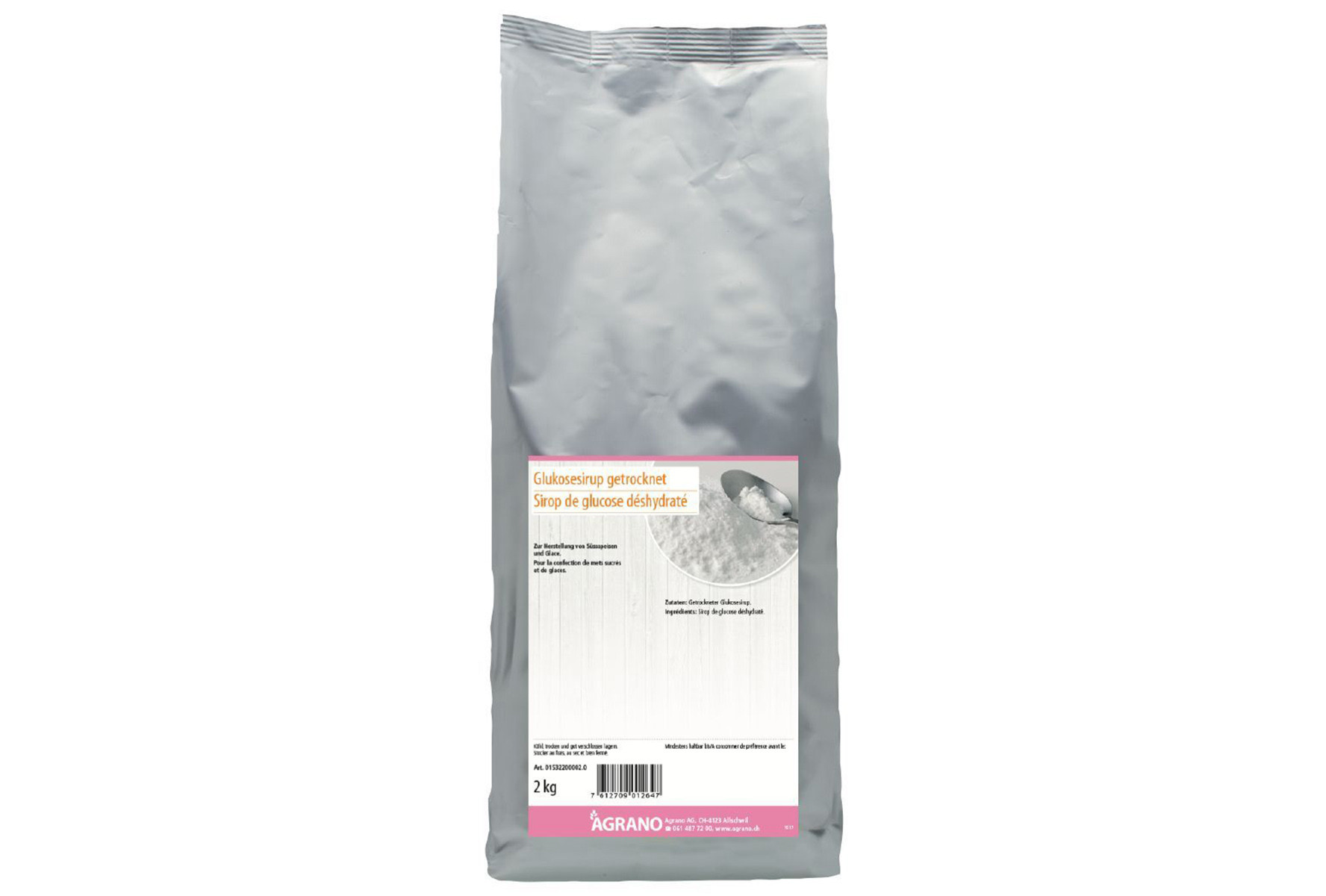 Sirop de glucose déshydraté. Un produit de Agrano SA