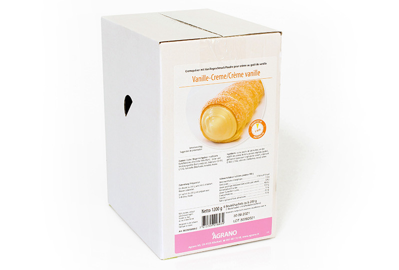 Vanille-Creme. Ein Produkt der Agrano AG